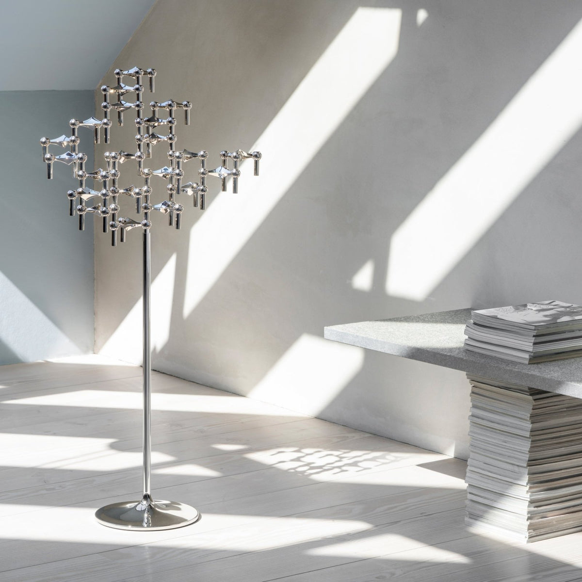 Candle Holder Floor Stand - Kerzenständer - STOFF Nagel – view 5