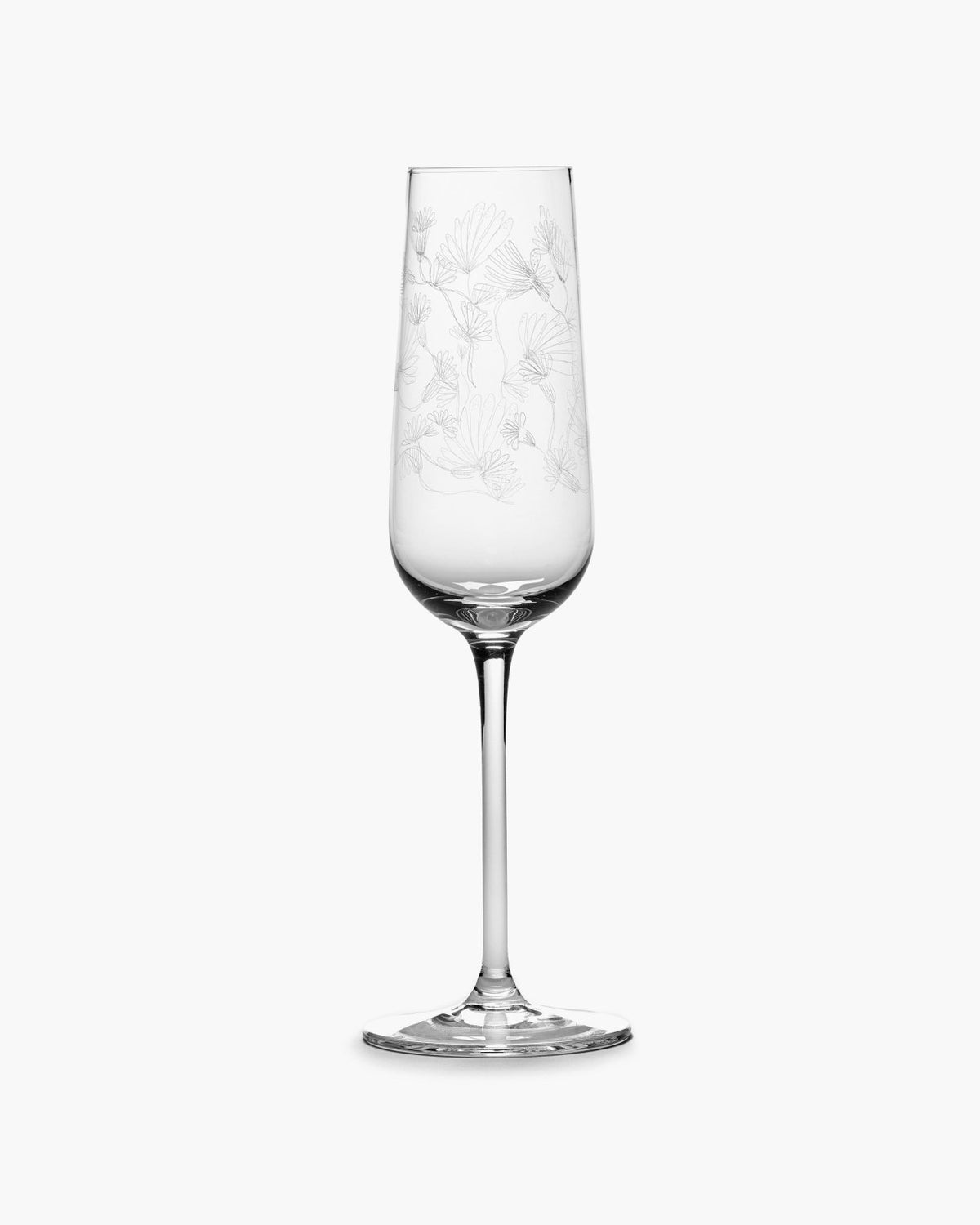 Champagne Flute 4 - Set Giftbox - Camelia Aubergine Midnight Flowers - Geschirr - Serax x Marni – view 4