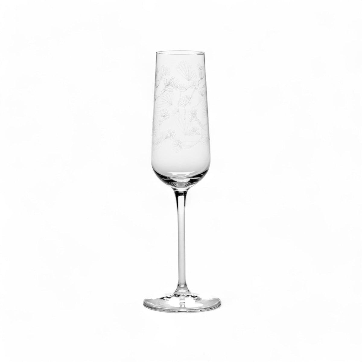 Champagne Flute 4 - Set Giftbox - Camelia Aubergine Midnight Flowers - Geschirr - Serax x Marni