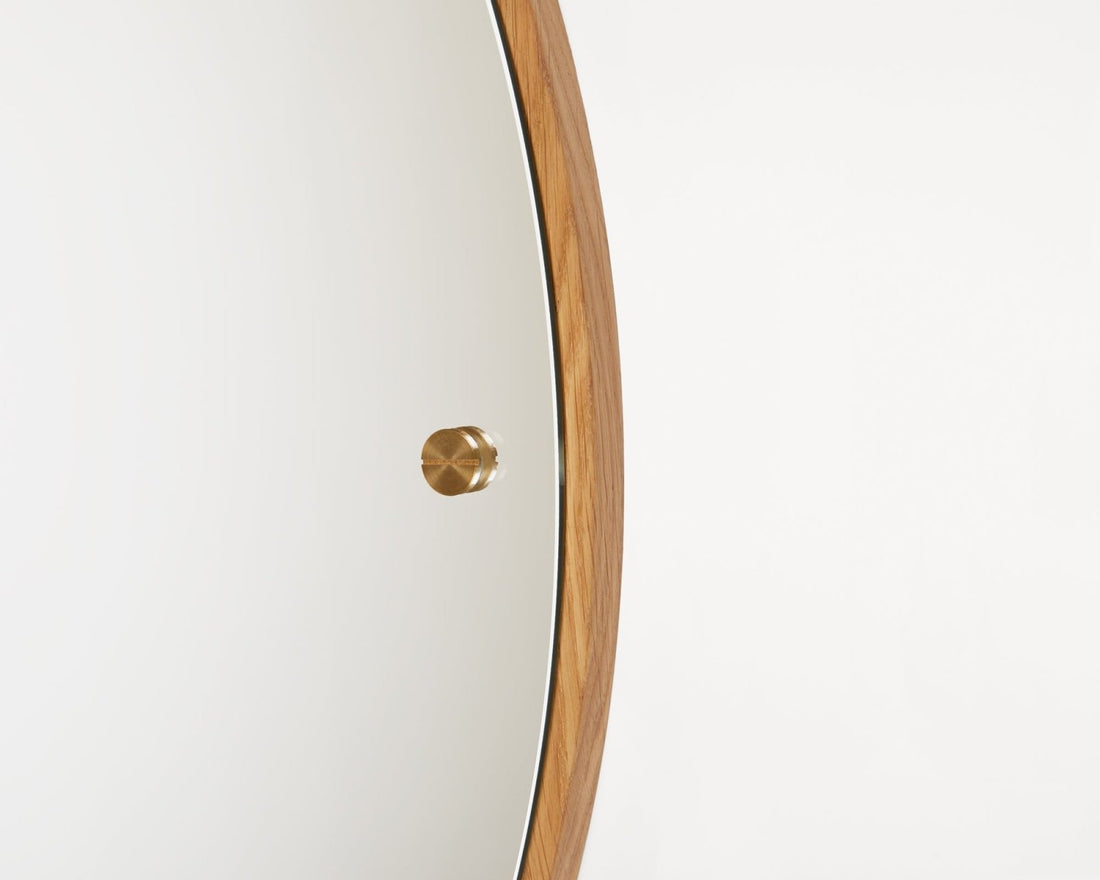 CM - 1 Circle Mirror - Natural Oak - Small - Mirrors - Frama