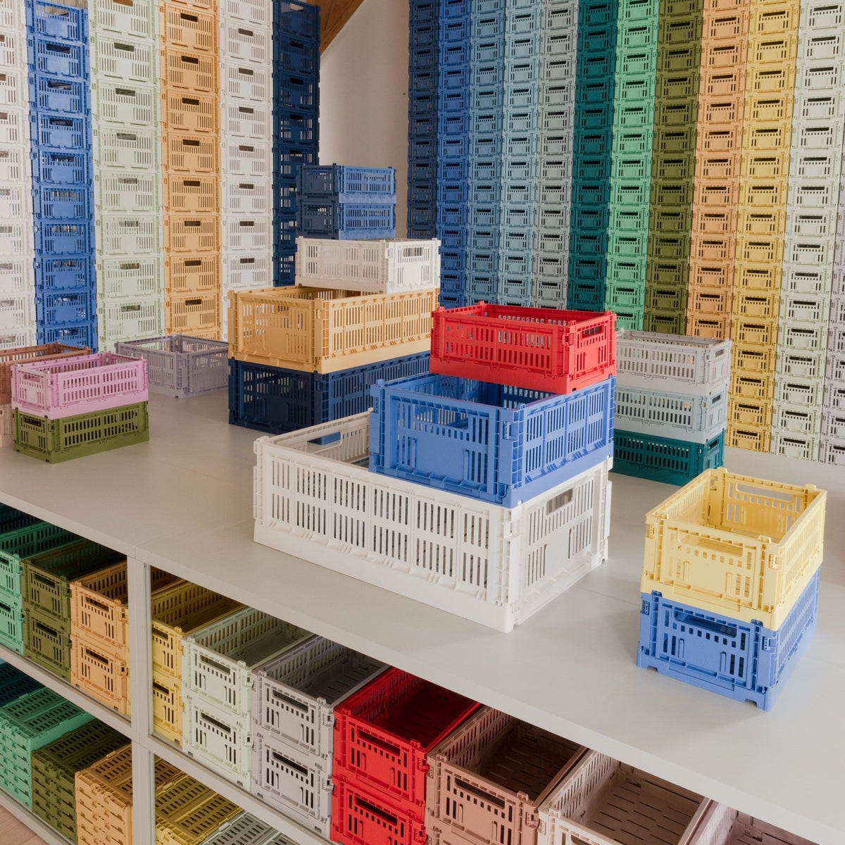 Colour Crate - Medium - Home Accessories - HAY – Ansicht 17