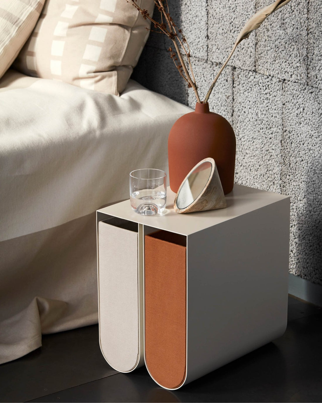 Curved Side Table
