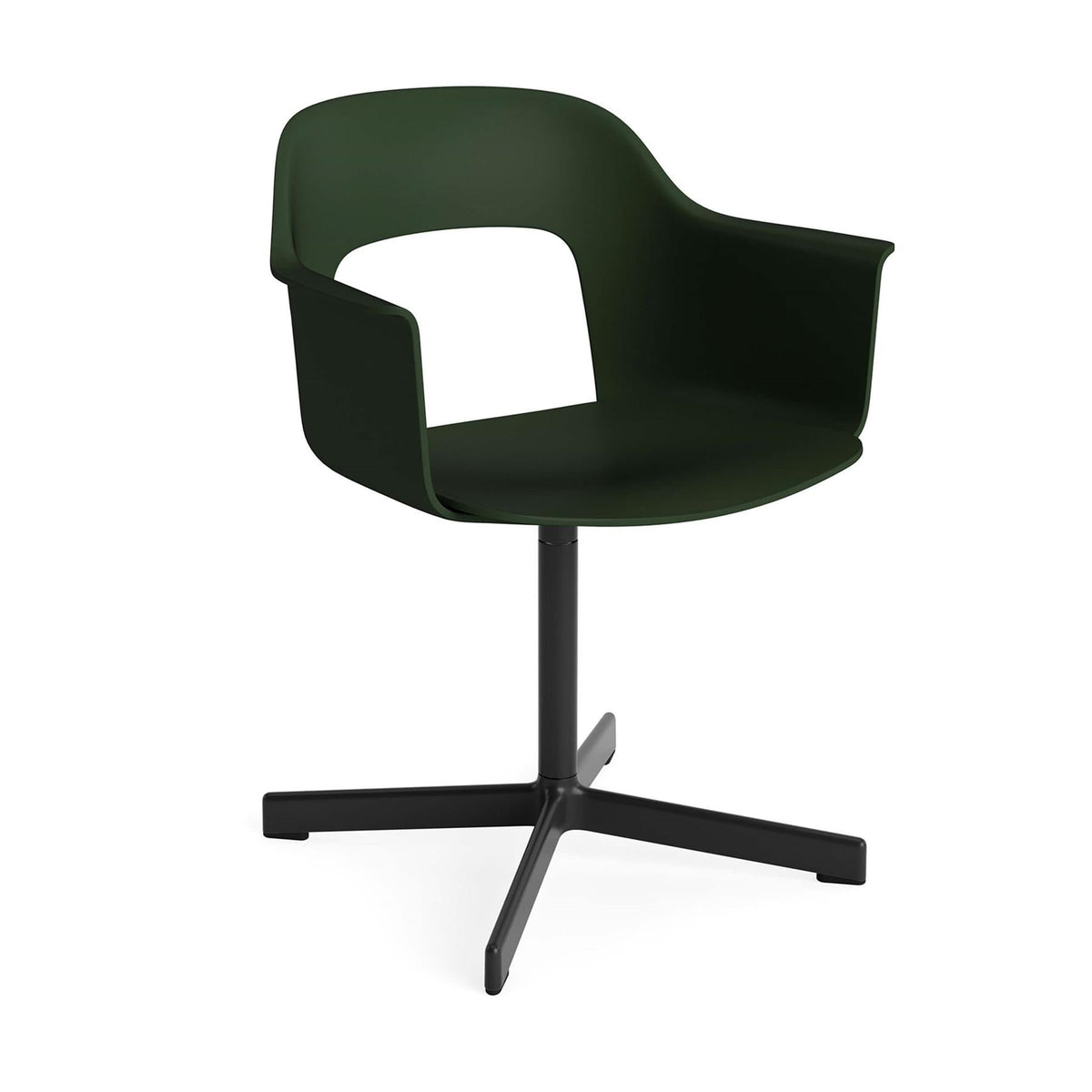 Layout Armchair 231 with 4 Star Swivel Base – HAY – view 7