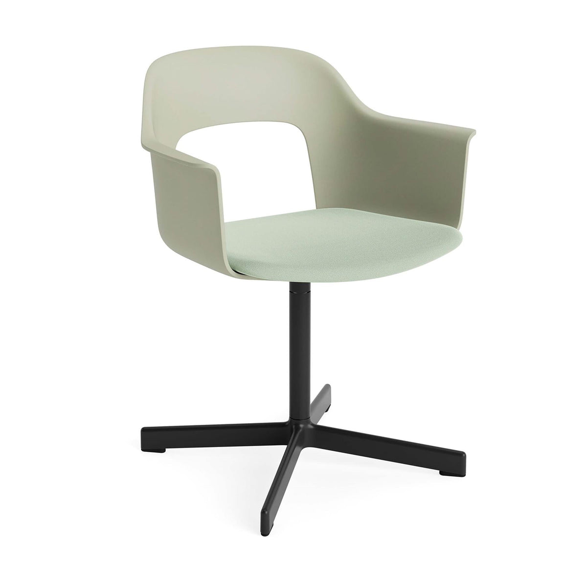 Layout Armchair 233 with 4 Star Swivel Base – HAY
