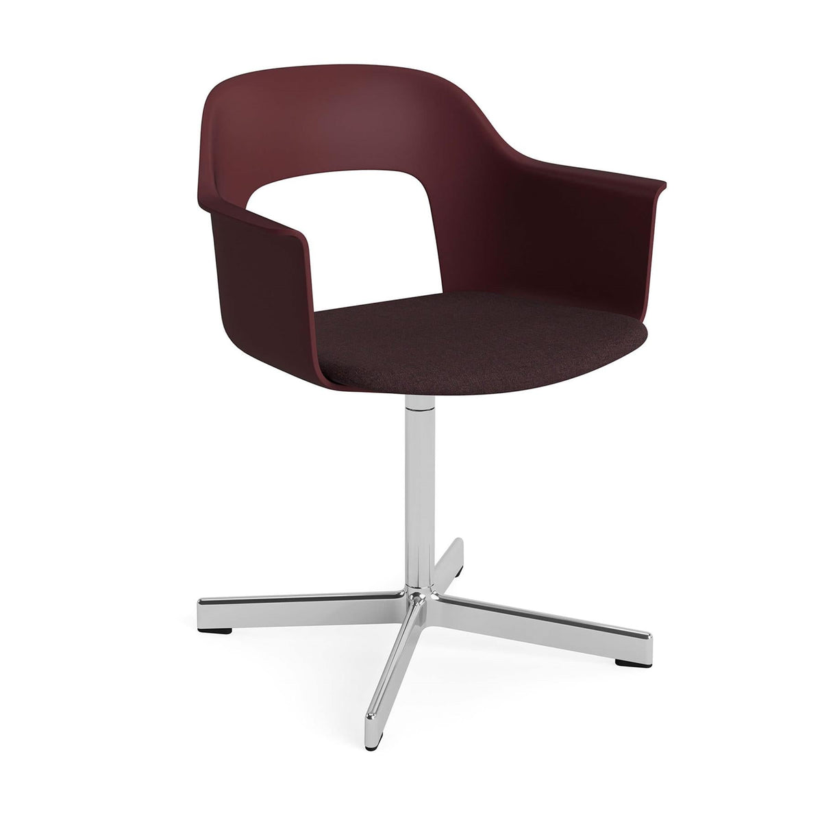 Layout Armchair 233 with 4 Star Swivel Base – HAY – view 11