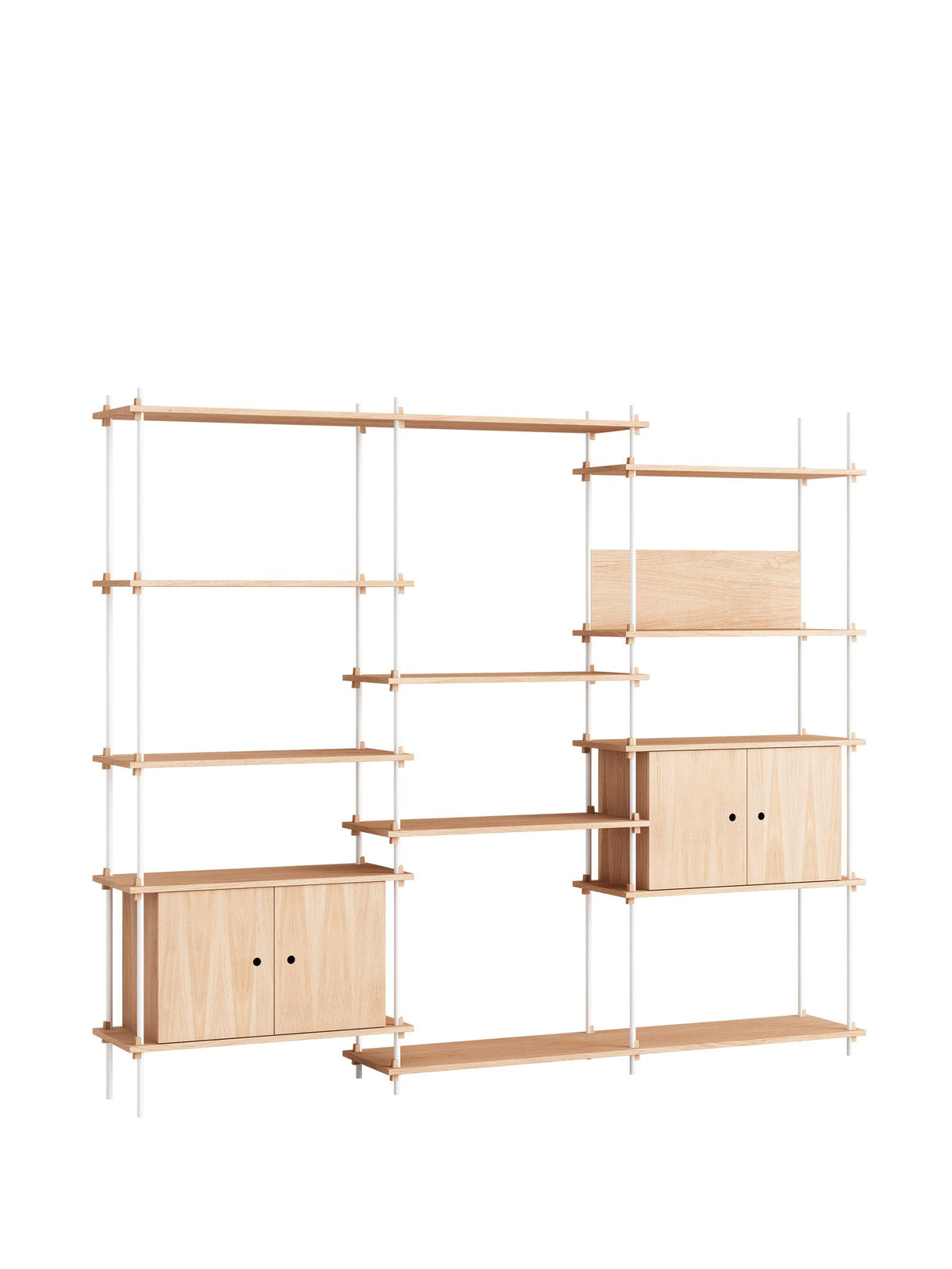Moebe Regalsystem, breit, hoch, Schrank – Ansicht 12