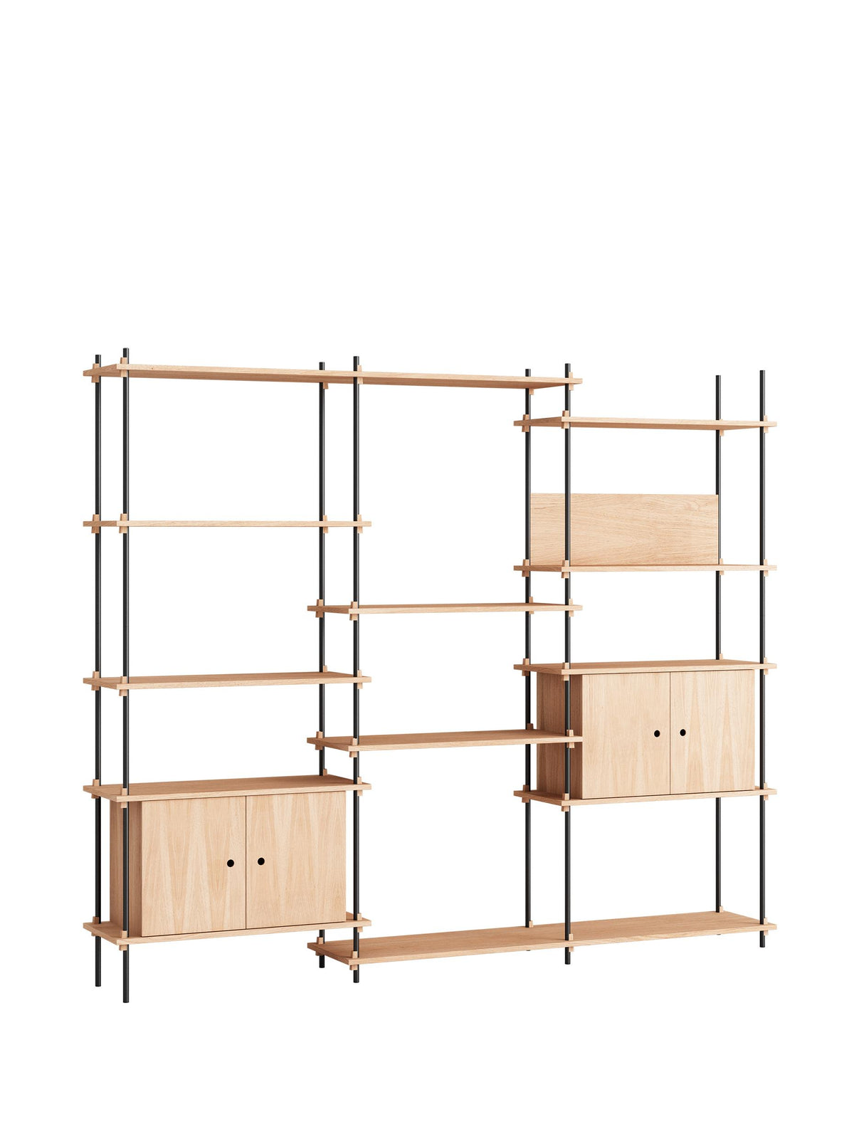 Moebe Regalsystem, breit, hoch, Schrank – Ansicht 17