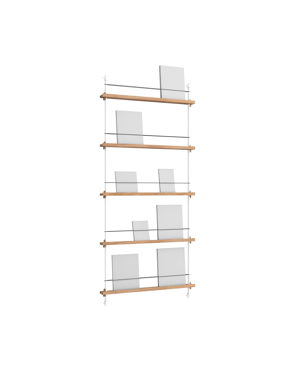 Moebe Magazine shelving, Tall – view 11