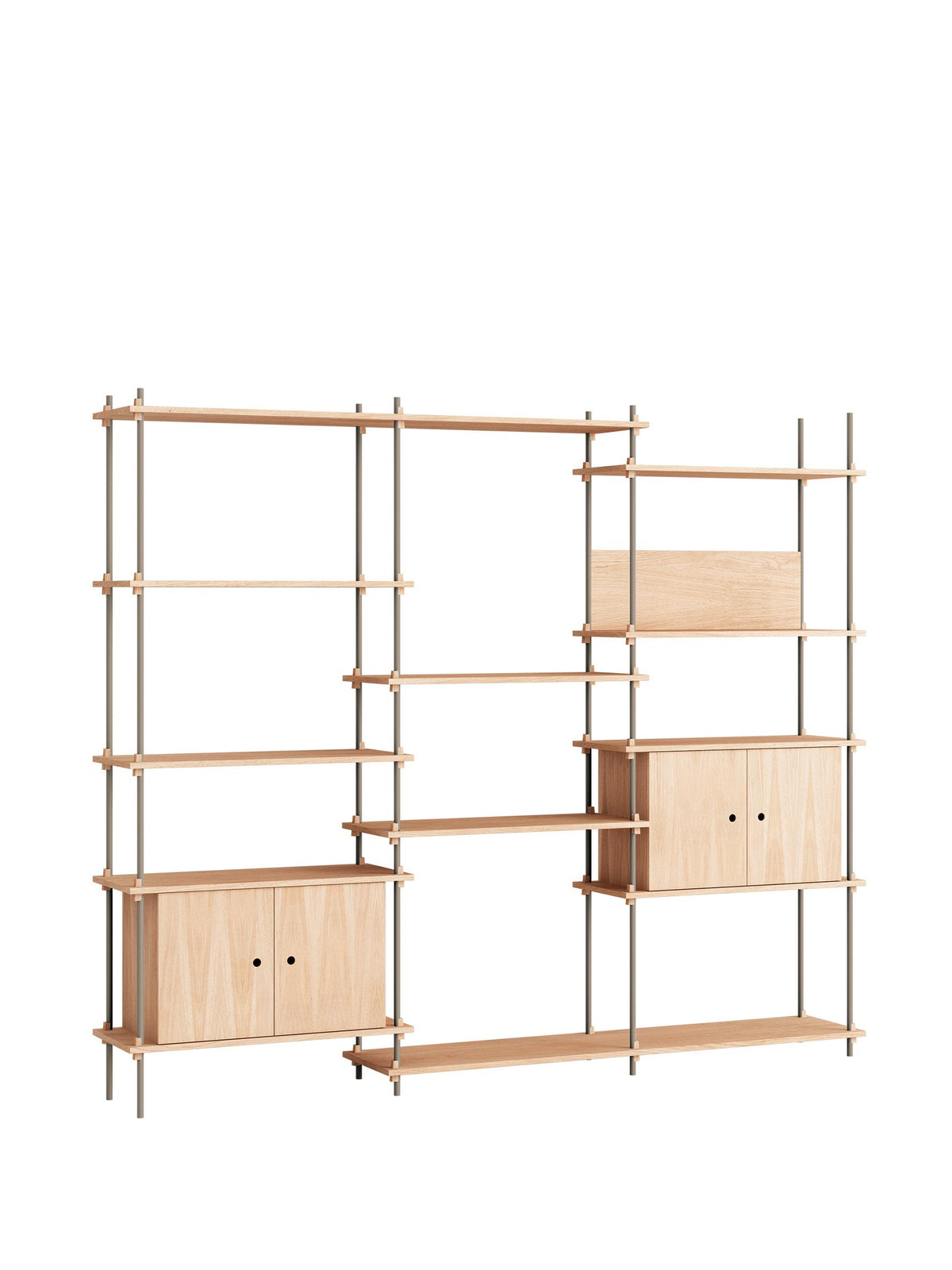Moebe Regalsystem, breit, hoch, Schrank – Ansicht 13