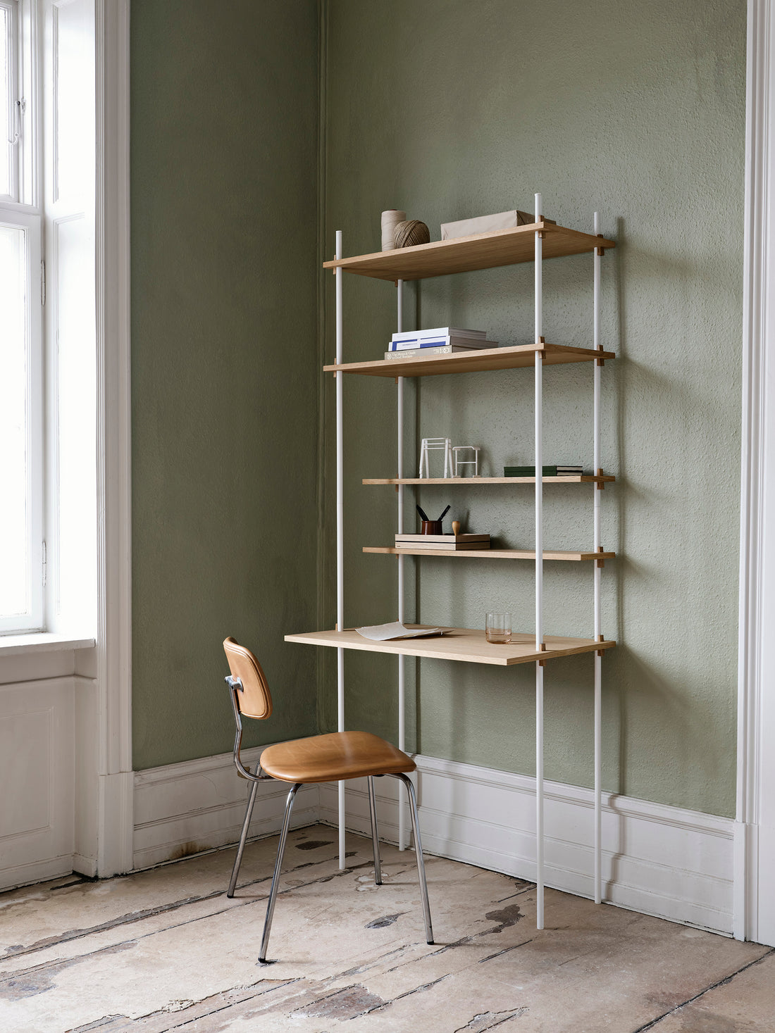 Moebe Shelving, Workspace, Single