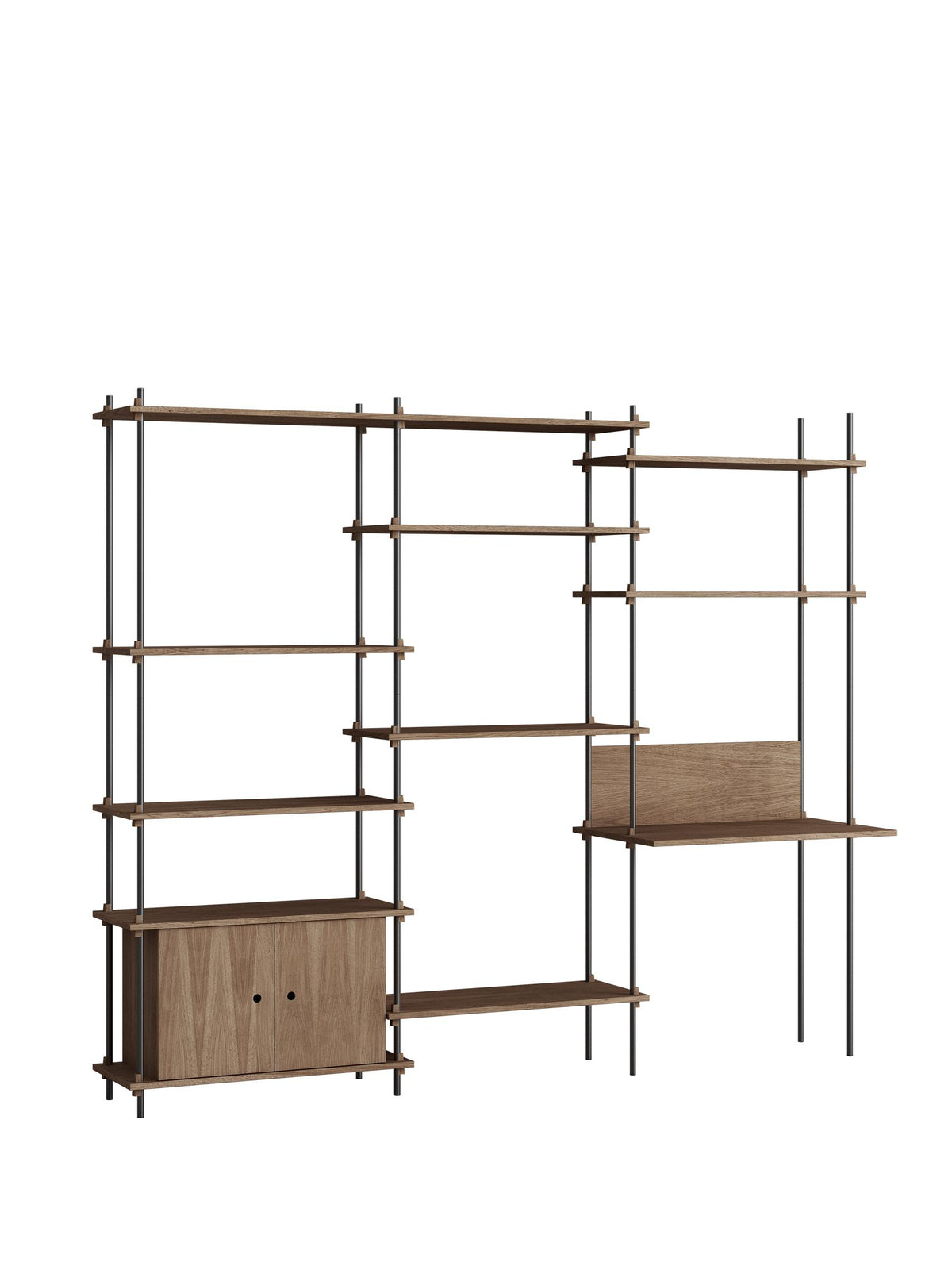 Moebe Regalsystem, Arbeitsplatz, breit – Ansicht 11