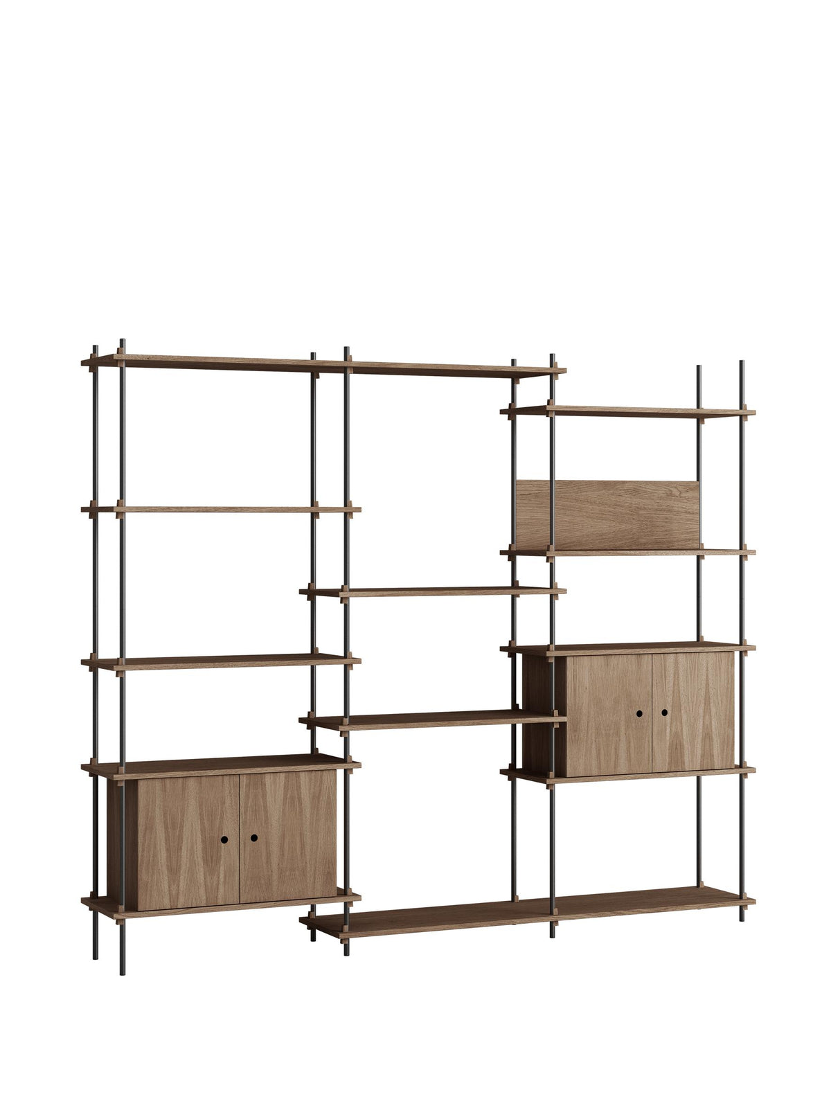 Moebe Regalsystem, breit, hoch, Schrank – Ansicht 11