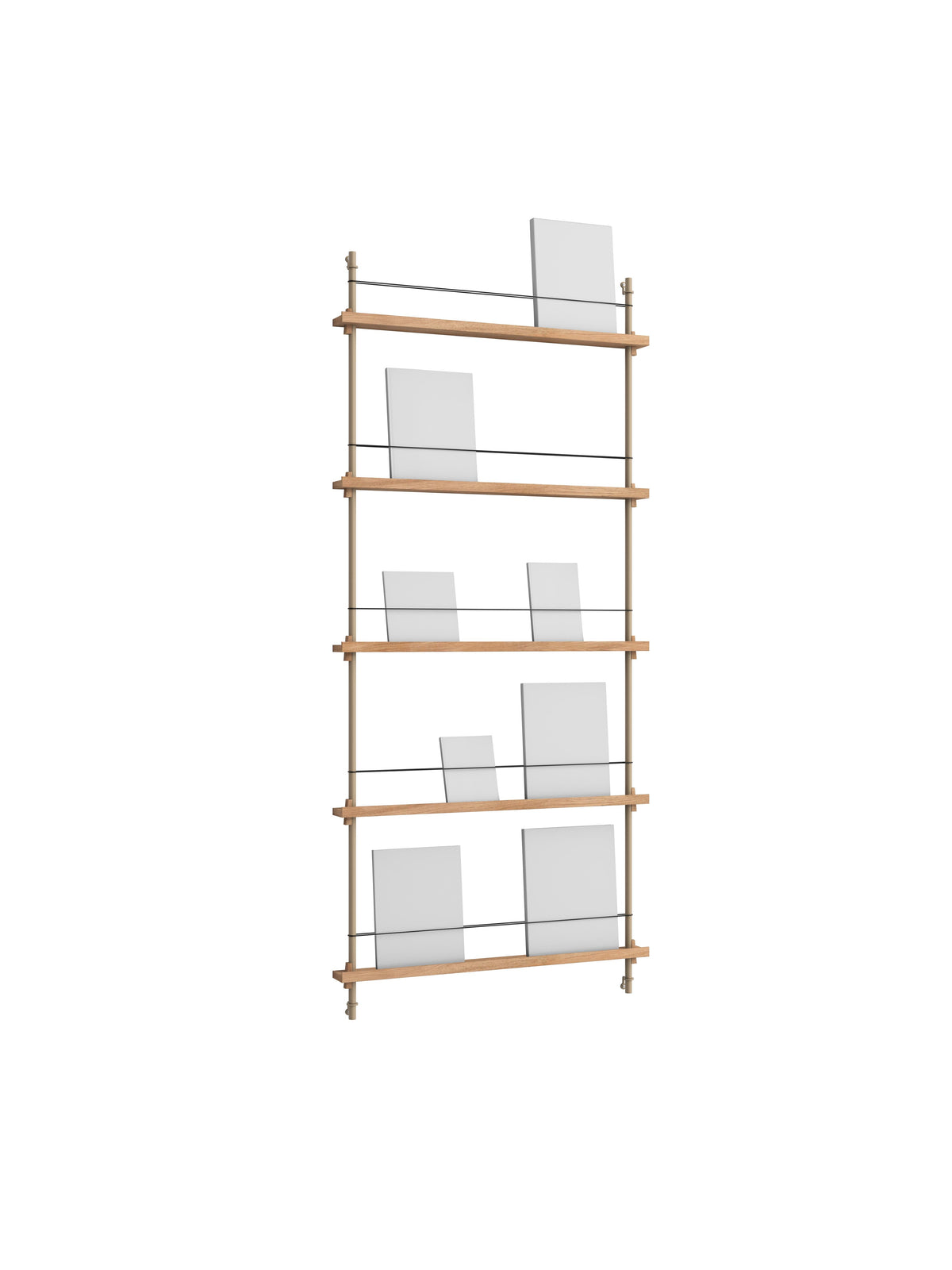 Moebe Magazine shelving, Tall – view 12