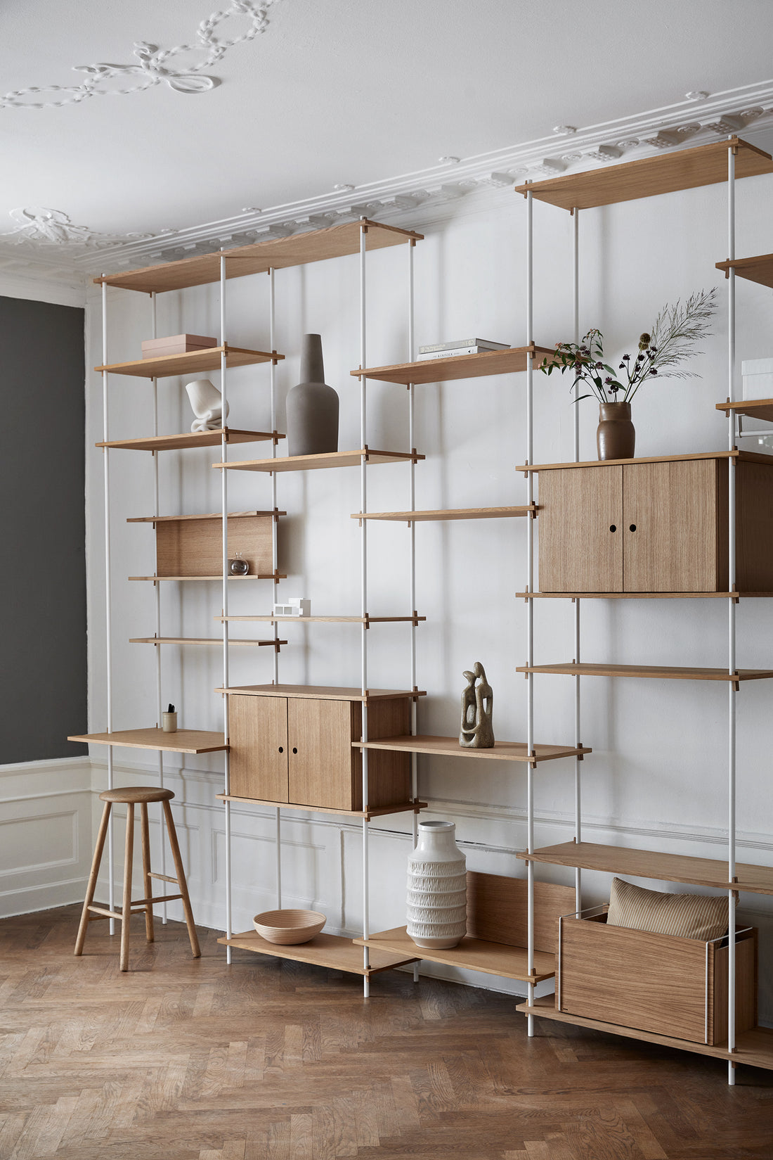 Moebe Regalsystem, breit, hoch, Schrank