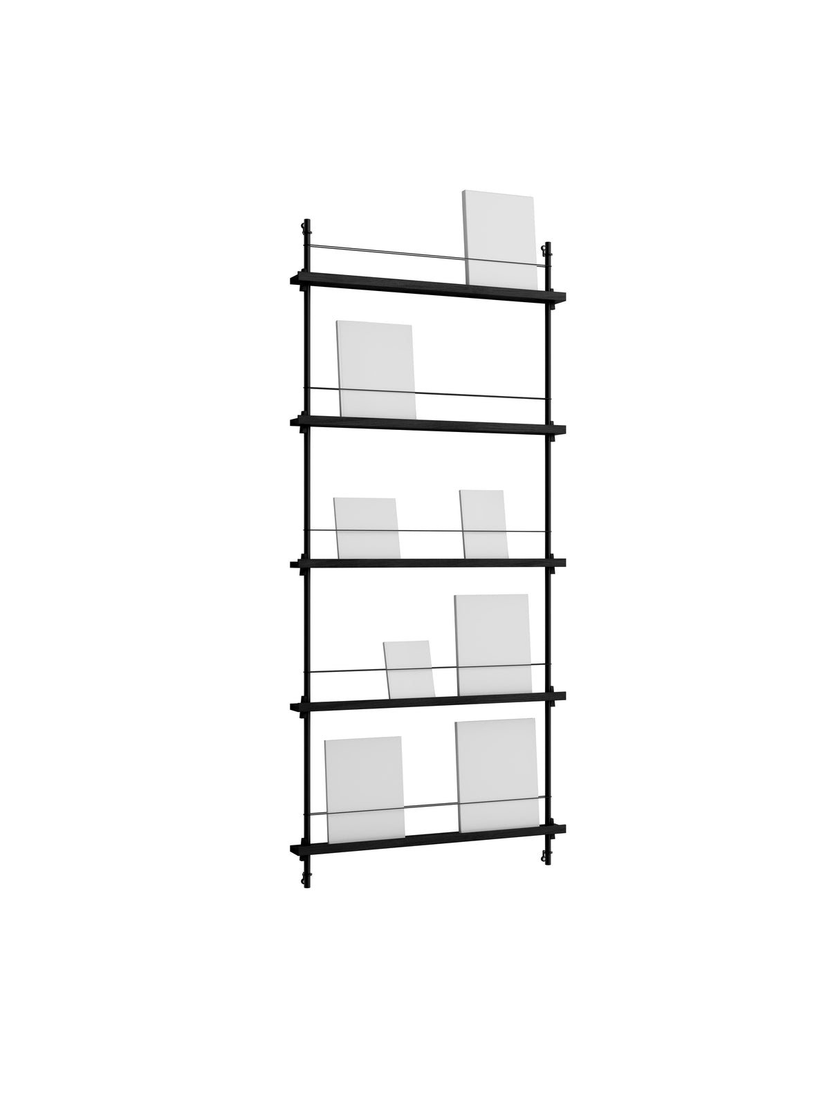 Moebe Magazine shelving, Tall – view 18