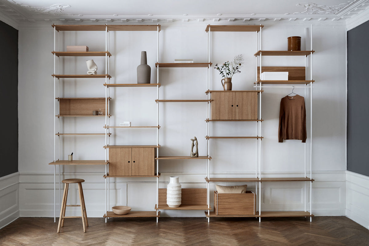 Moebe Shelving, Wide, Tall, Shelves – view 3