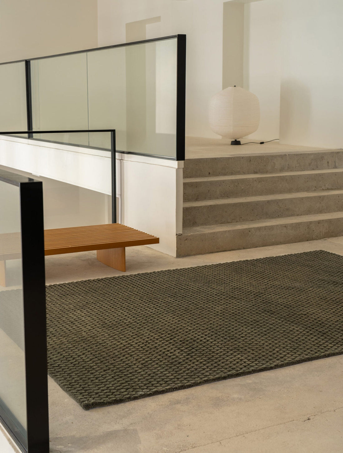 Forest Green - Drops - Surface Rug