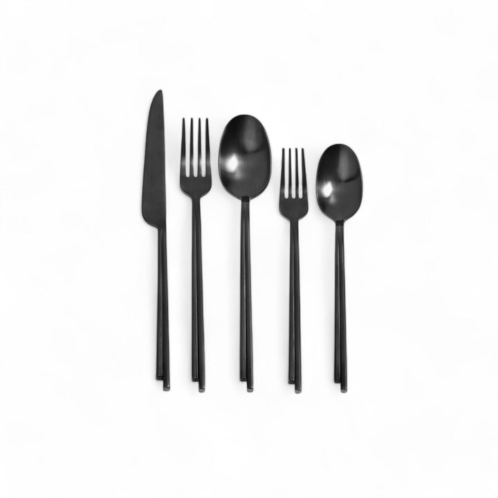 Dune Cutlery - Cutlery 5 - Set Black - Geschirr - Serax