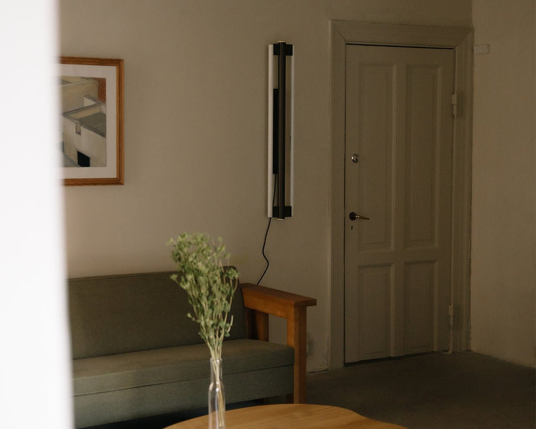 Eiffel Wall Lamp - Blackened Steel - Double 1000 - Wall Lights - Frama