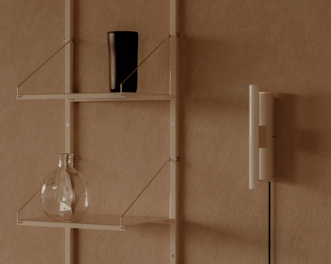 Eiffel Wall Lamp - Cream - Single 300 - Wall Lights - Frama