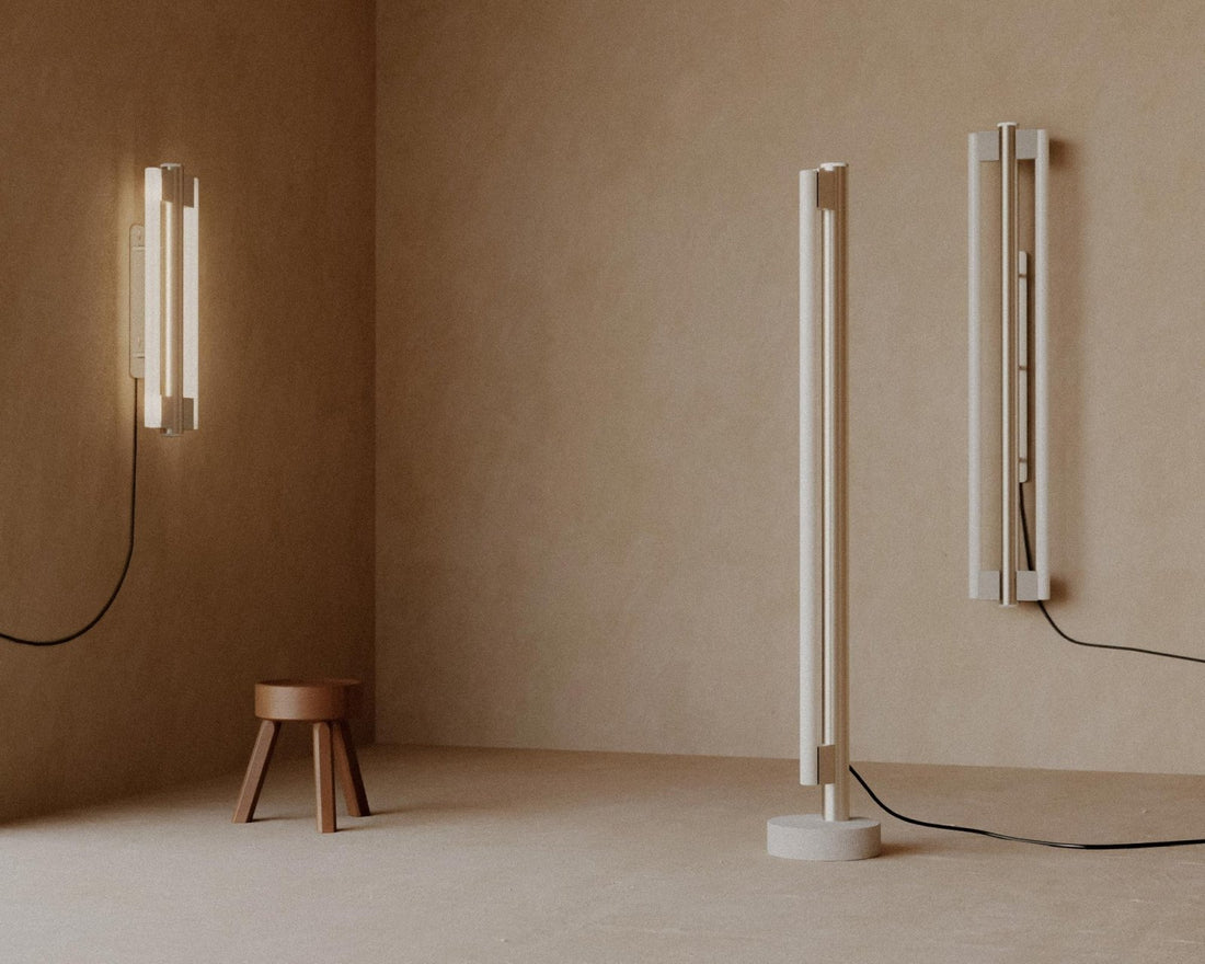 Eiffel Wall Lamp - Stainless Steel - Double 500 - Wall Lights - Frama