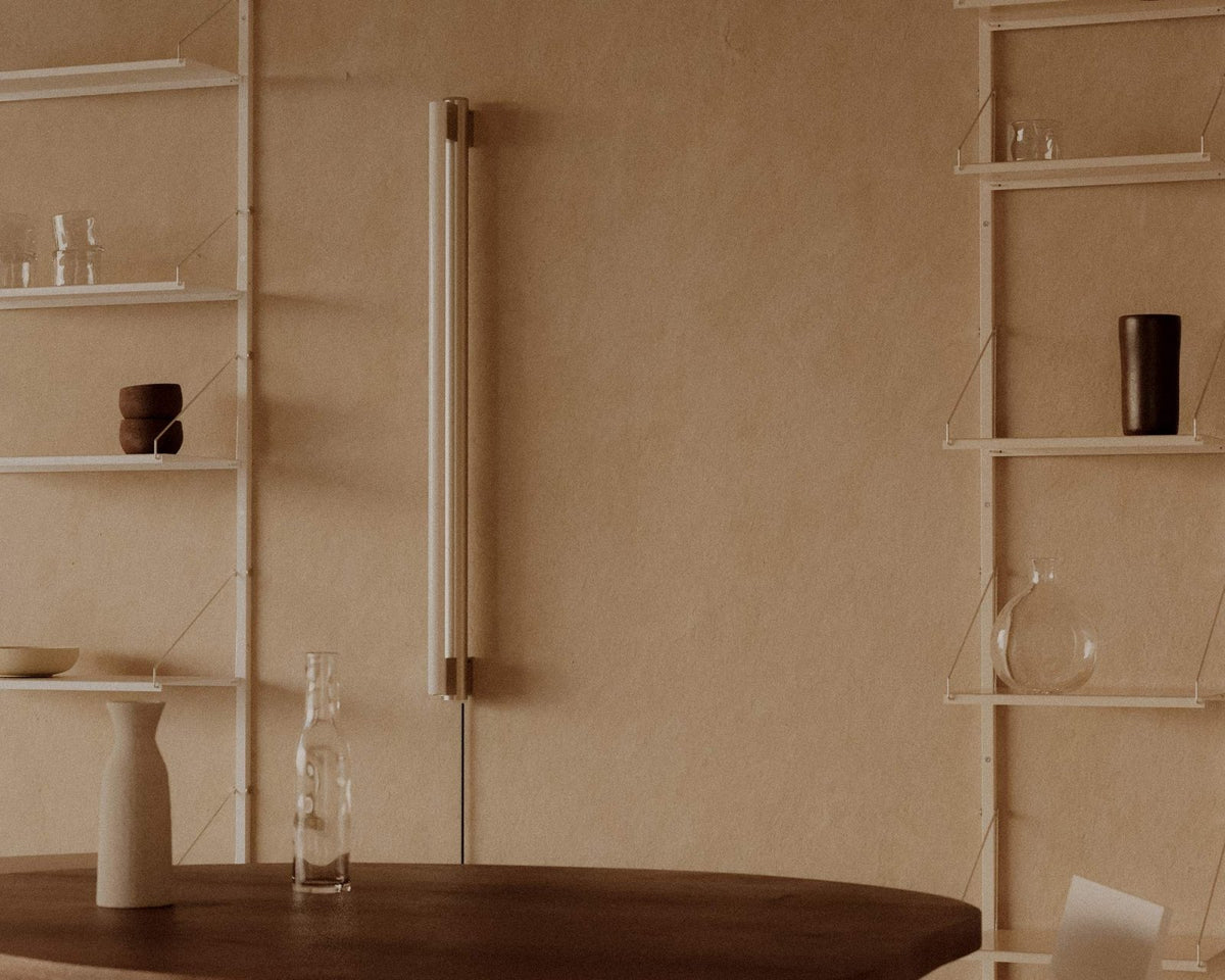 Eiffel Wall Lamp - Stainless Steel - Single 1000 - Wall Lights - Frama