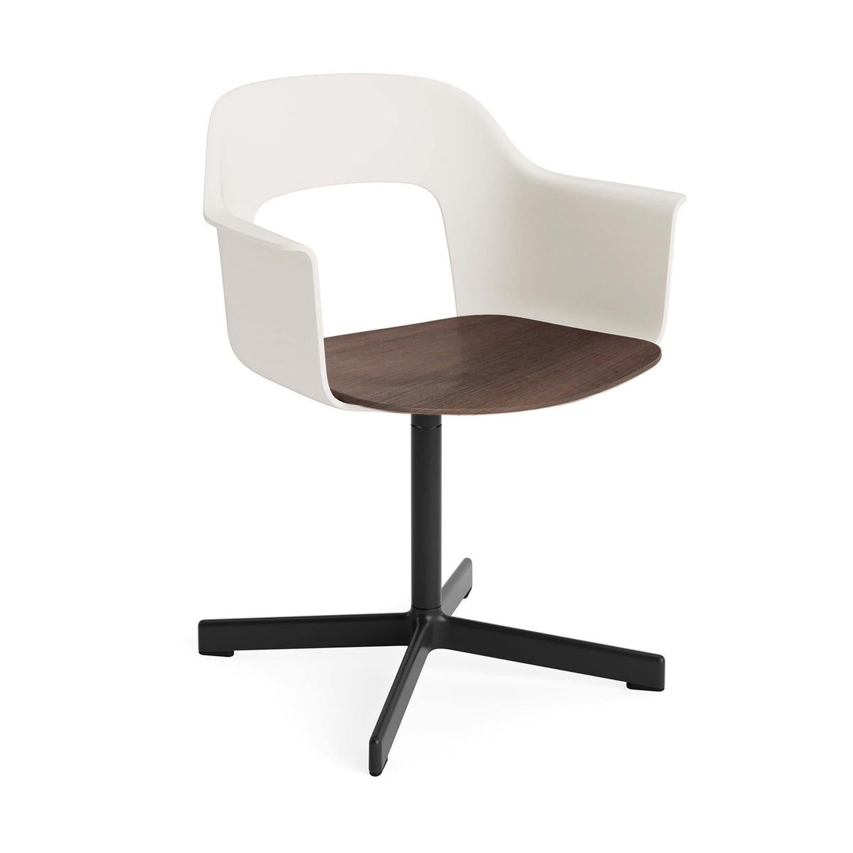 Layout Armchair 232 with 4 Star Swivel Base – HAY – view 53