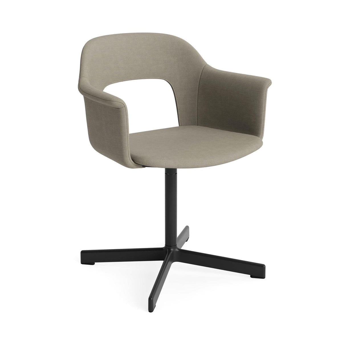Layout Armchair 234 with 4 Star Swivel Base – HAY – view 16
