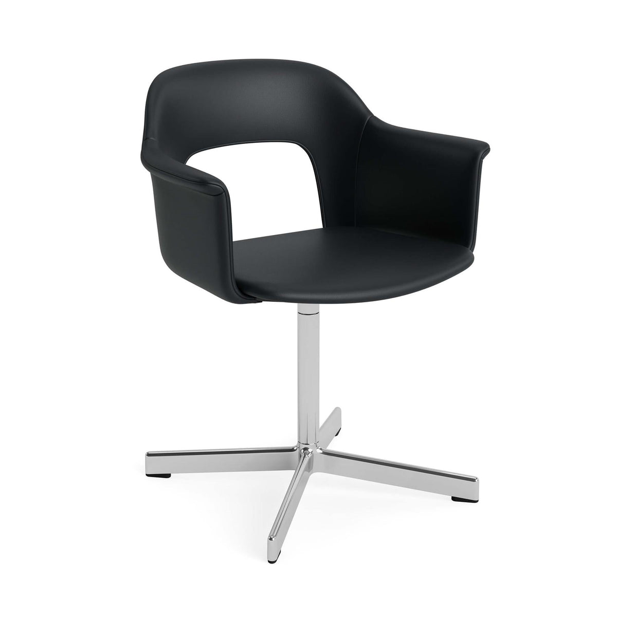 Layout Armchair 234 with 4 Star Swivel Base – HAY – view 12