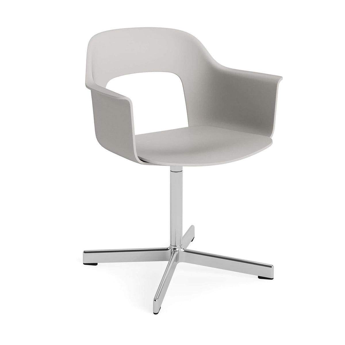 Layout Armchair 231 with 4 Star Swivel Base – HAY – view 14