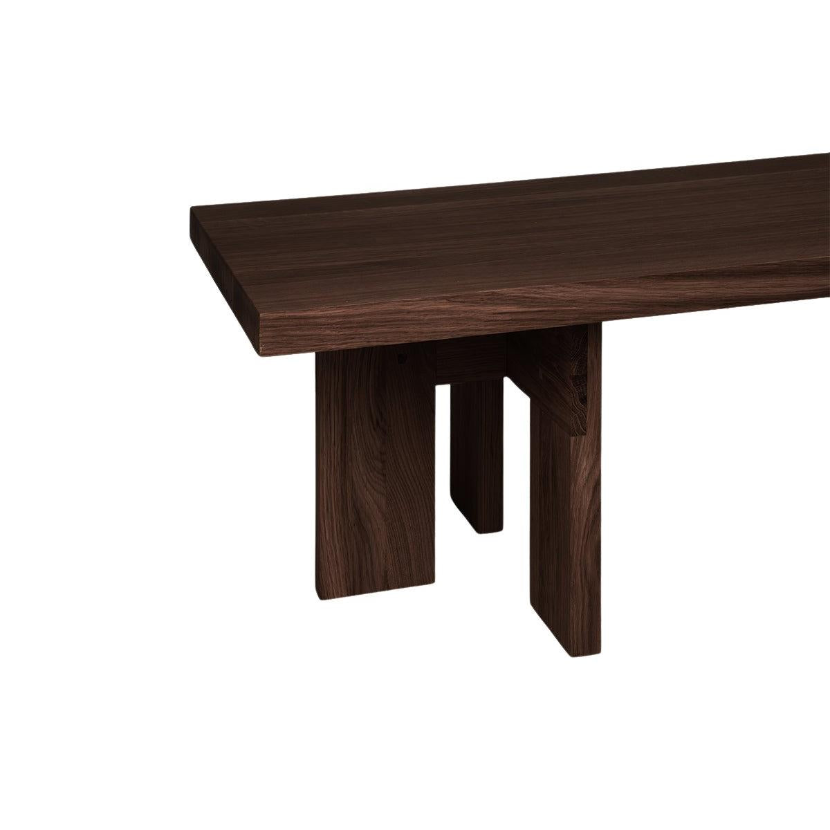 Farmhouse Coffee Table - Dark Oak - Rectangle - Coffee & Side Tables - Frama – view 3