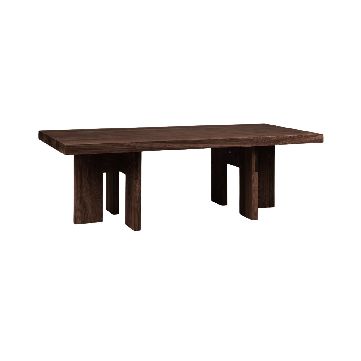 Farmhouse Coffee Table - Dark Oak - Rectangle - Coffee & Side Tables - Frama