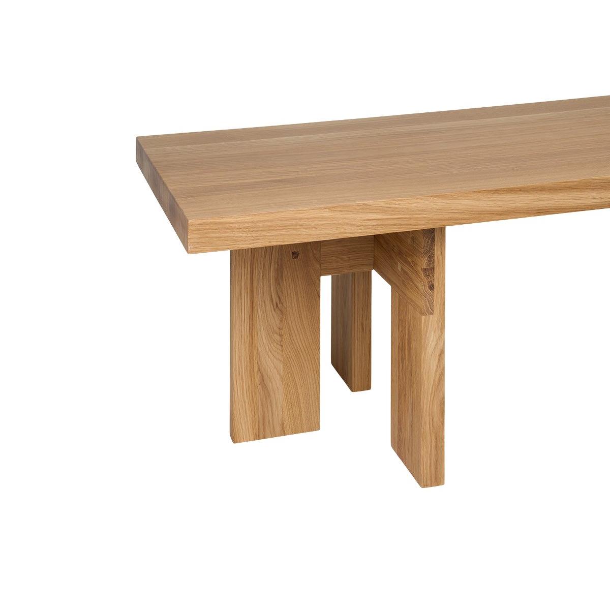 Farmhouse Coffee Table - Natural Oak - Rectangle - Coffee & Side Tables - Frama – view 8