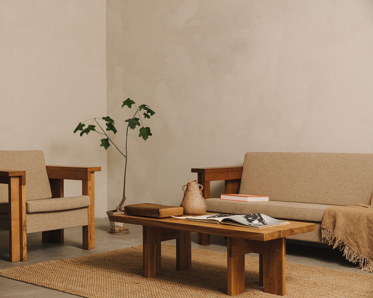 Farmhouse Coffee Table - Natural Oak - Rectangle - Coffee & Side Tables - Frama