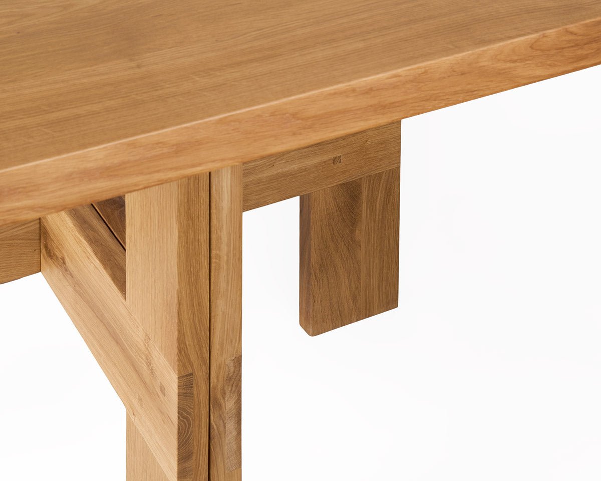 Farmhouse Coffee Table - Natural Oak - Square - Coffee & Side Tables - Frama – view 3