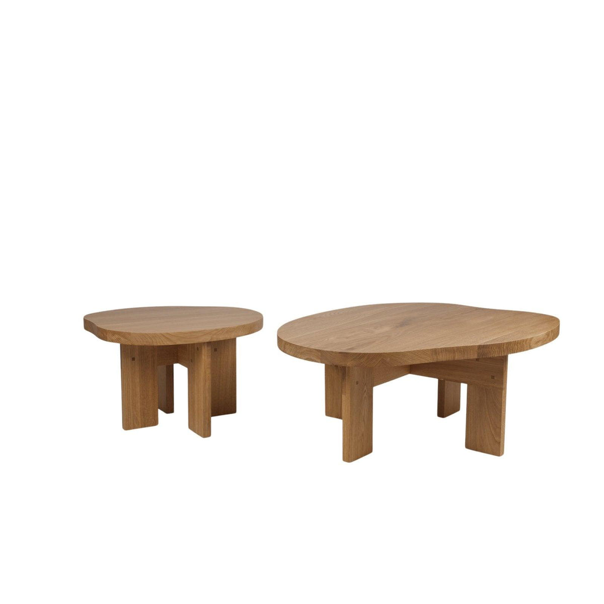 Farmhouse Side Table - Natural Oak - Pond - Coffee & Side Tables - Frama – view 5