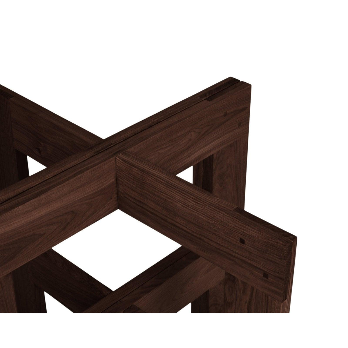 Farmhouse Table Trestles - Dark Oak - Dining Tables - Frama – view 5