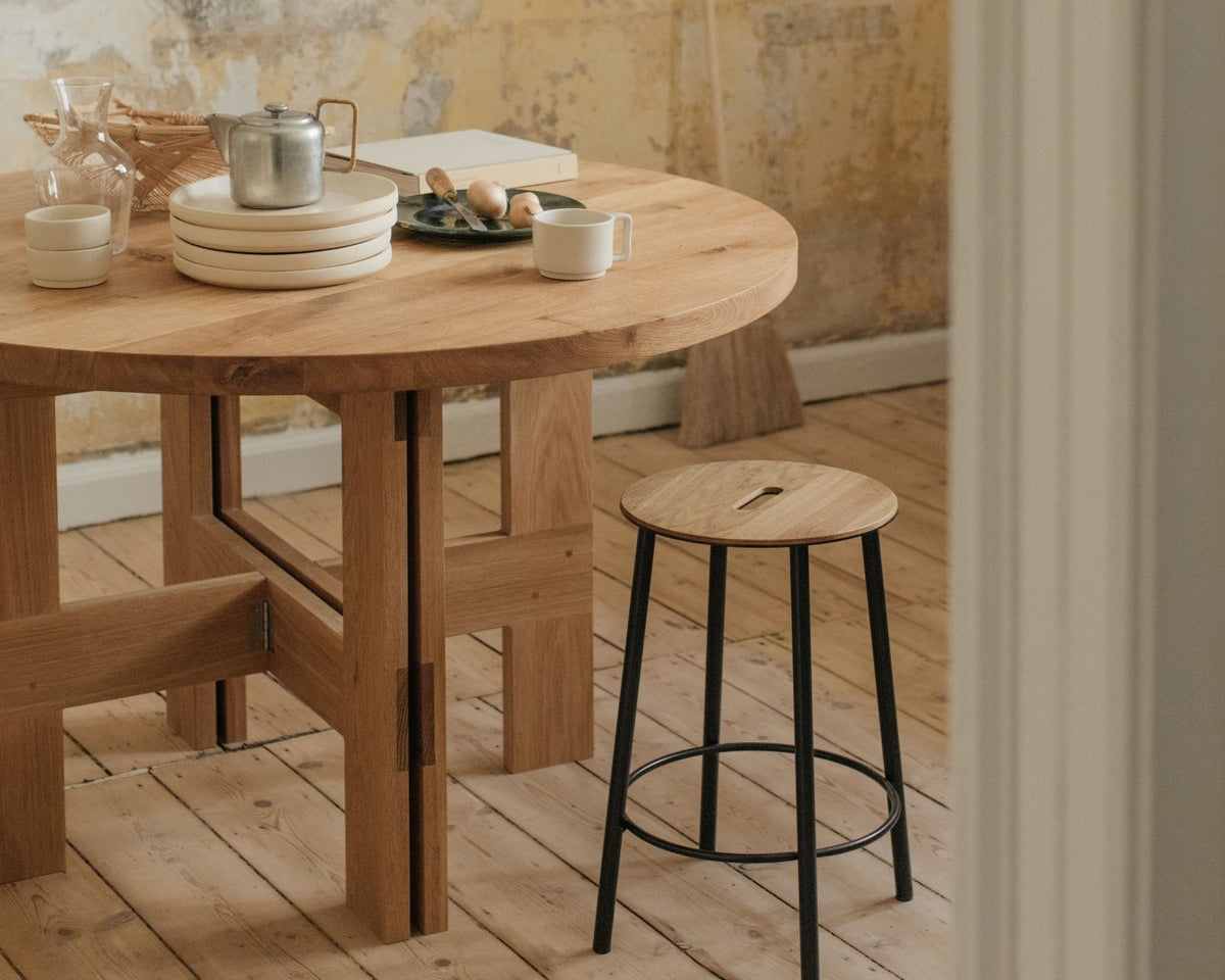 Farmhouse Table Trestles - Natural Oak - Dining Tables - Frama – Ansicht 3