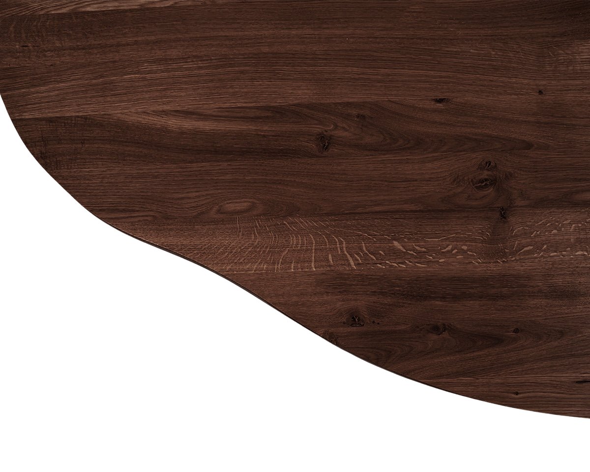 Farmhouse Trestle Table - Dark Oak - Pond - Dining Tables - Frama – view 7