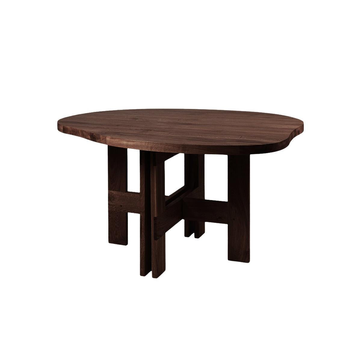 Farmhouse Trestle Table - Dark Oak - Pond - Dining Tables - Frama – view 8