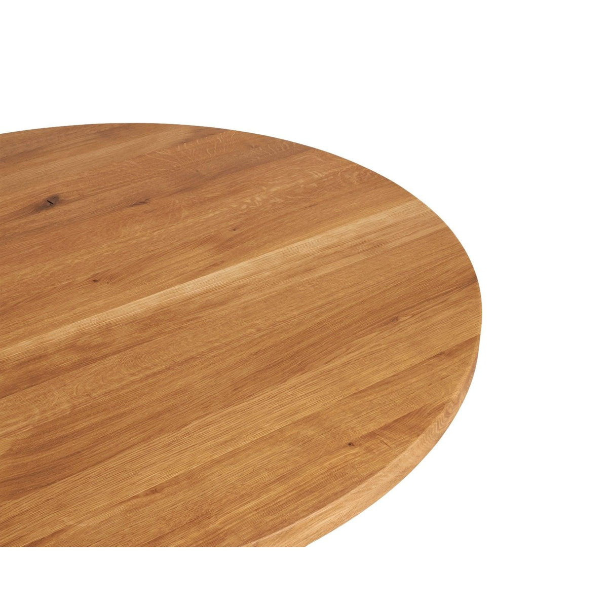Farmhouse Trestle Table - Natural Oak - 140 Ø Round - Dining Tables - Frama – view 3