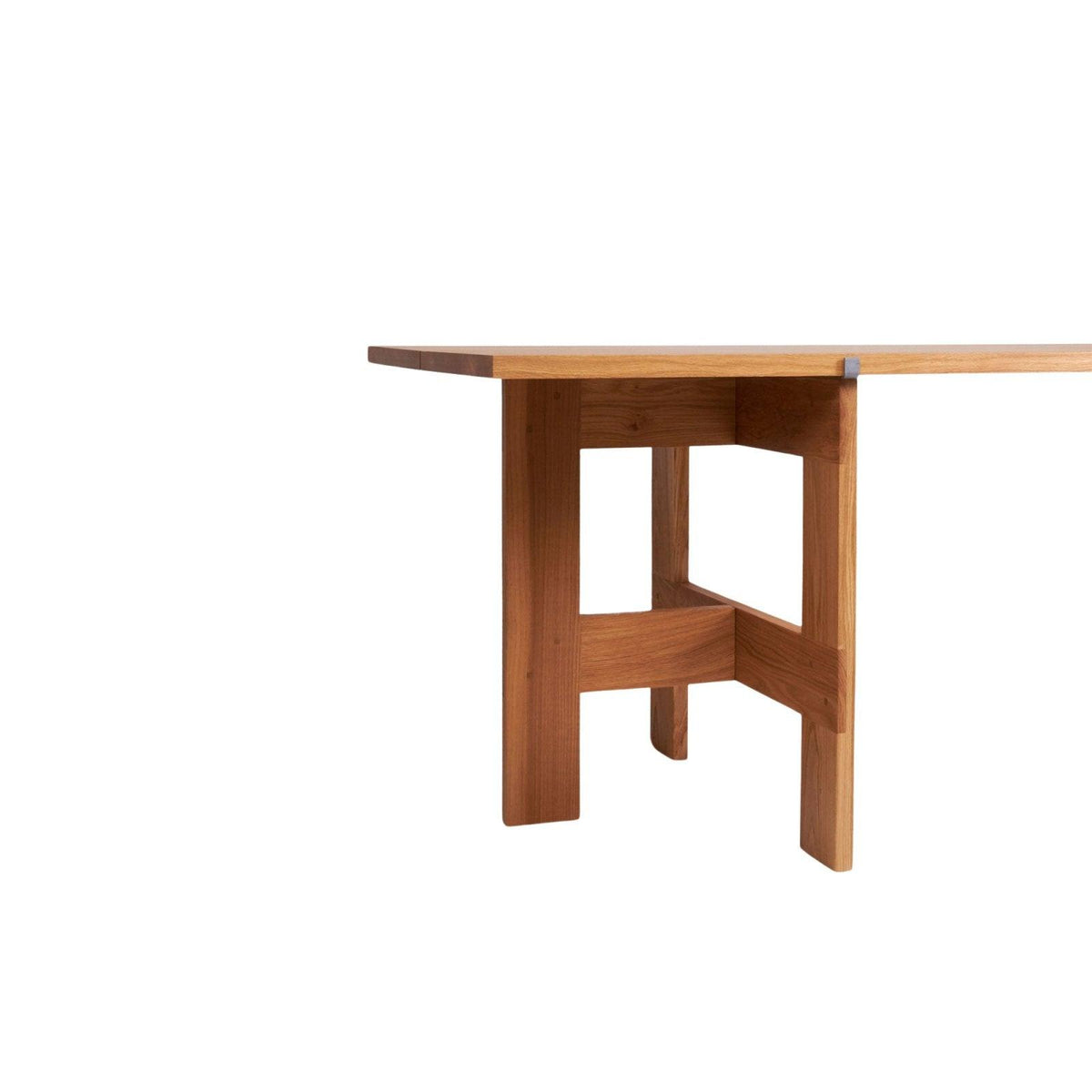 Farmhouse Trestle Table - Natural Oak - L220 Planks - Dining Tables - Frama – view 5