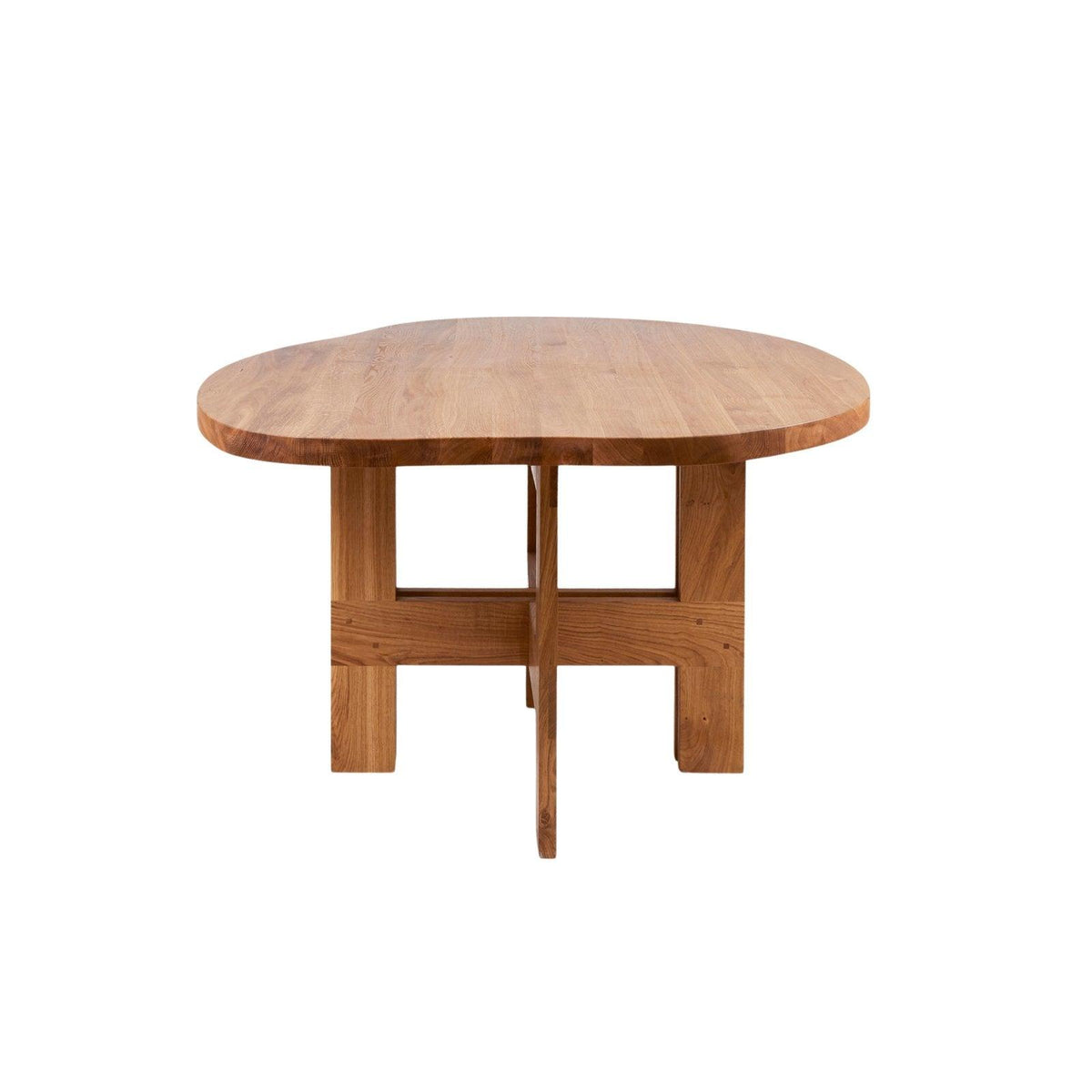 Farmhouse Trestle Table - Natural Oak - Pond - Dining Tables - Frama – view 9