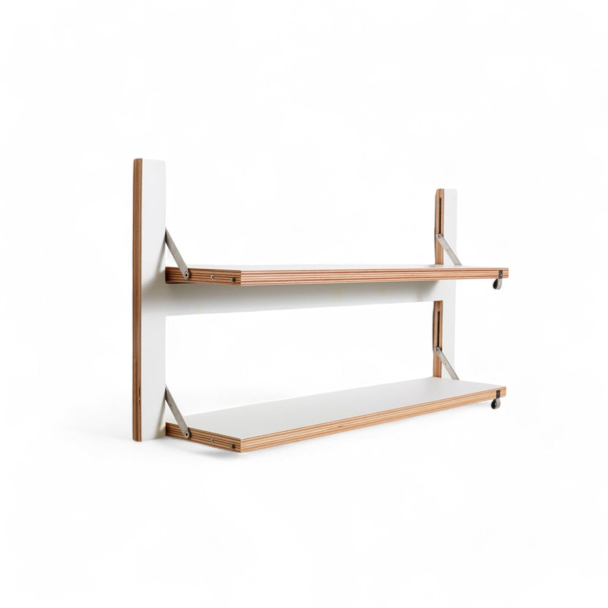 Fläpps Shelf 80x40 - 2 - White - Shelves - Ambivalenz