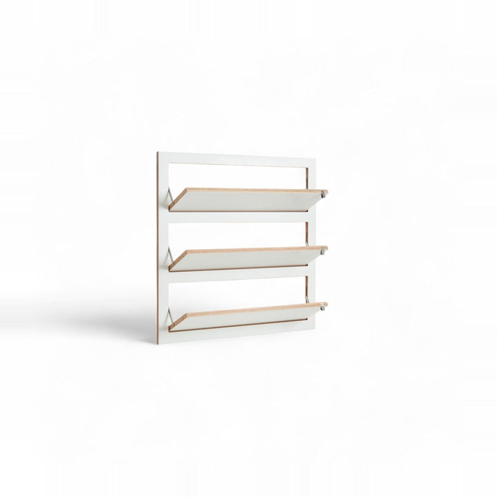 Fläpps Shoe Rack 80x80 - 3 - Shelves - Ambivalenz