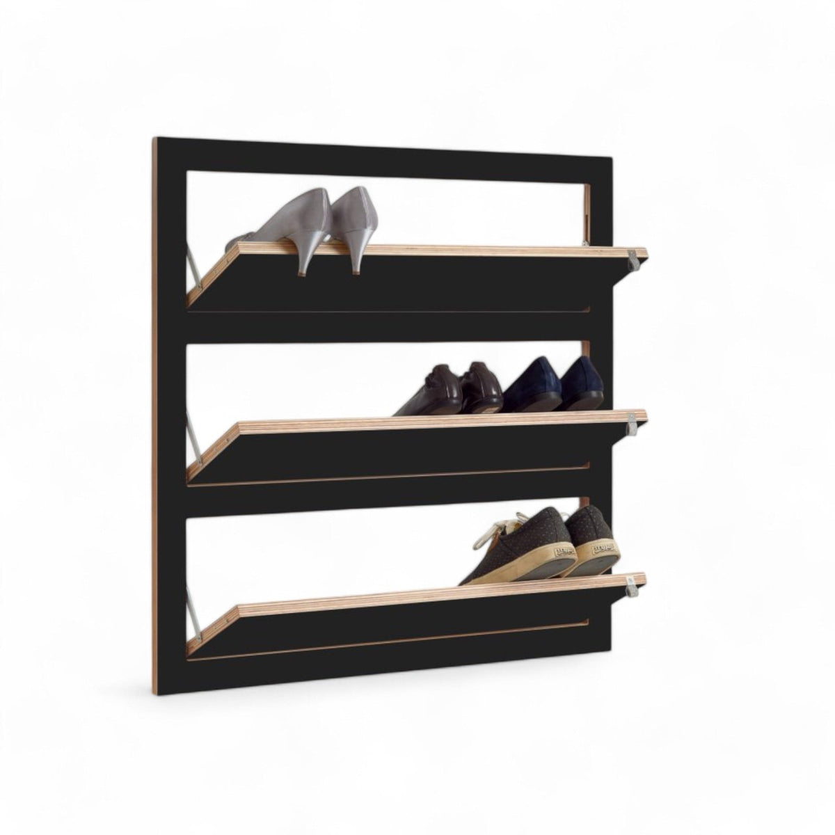 Fläpps Shoe Rack 80x80 - 3 - Shelves - Ambivalenz – Ansicht 4