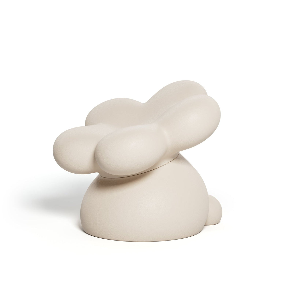 Flowie Seat - Smooth Pearl - Sculpture - Gufram