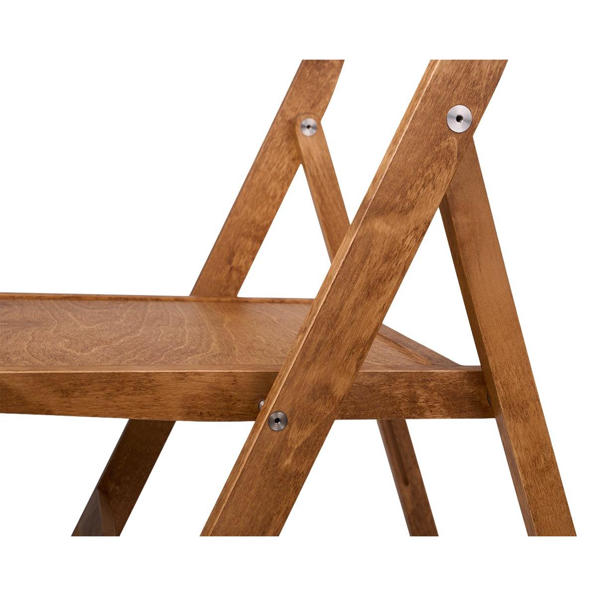 Folding Flat Chair - Warm Brown Birch - Chairs - Frama – view 7
