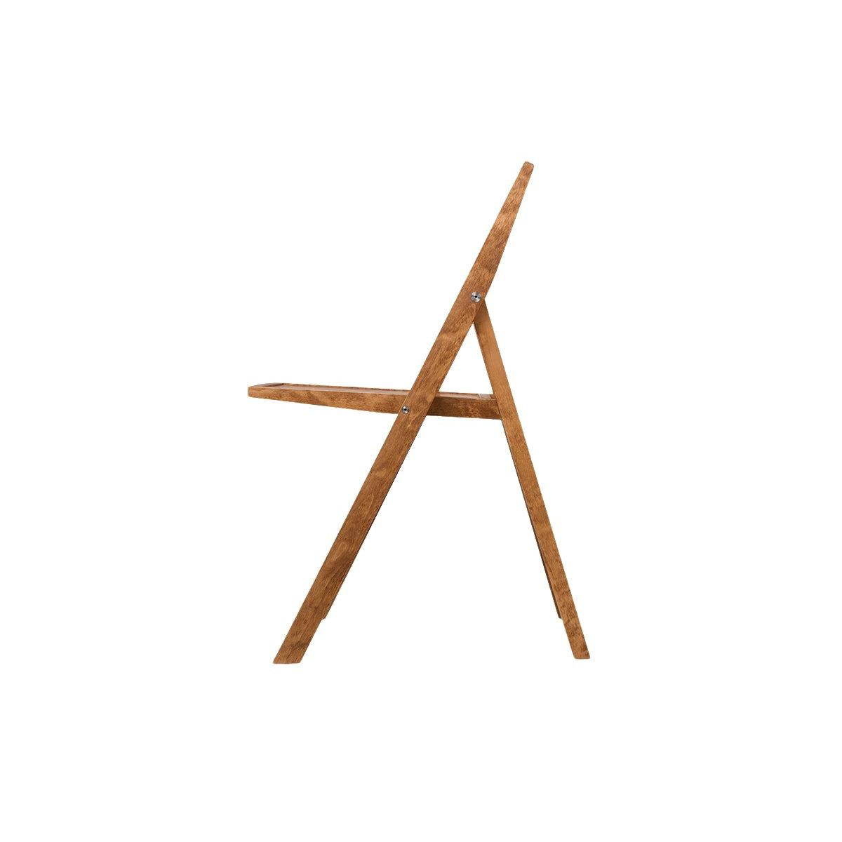 Folding Flat Chair - Warm Brown Birch - Chairs - Frama