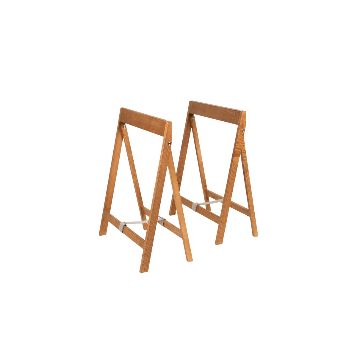 Folding Flat Table Trestles - Warm Brown Birch - Dining Tables - Frama